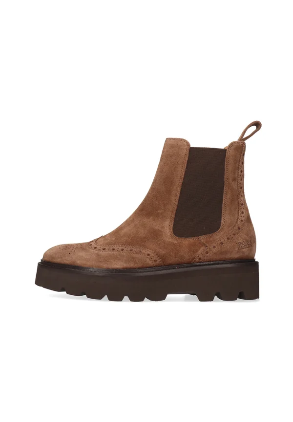 SALLY - Keilstiefelette - dark brown