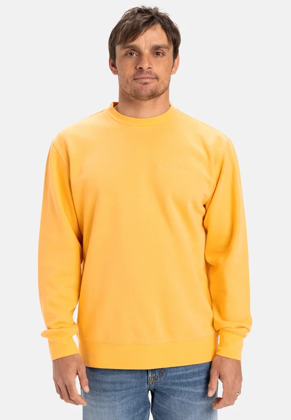 SALT- MIT RUNDHALSAUSSCHNITT - Sweatshirt - yellow