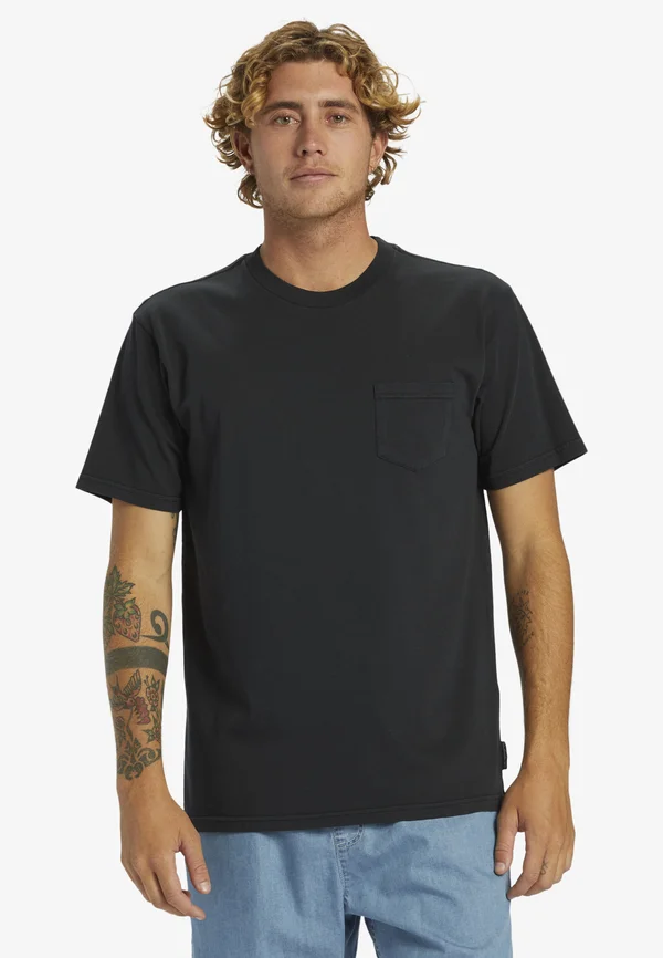 SALTWATER PKT TEE - T-Shirt basic - black