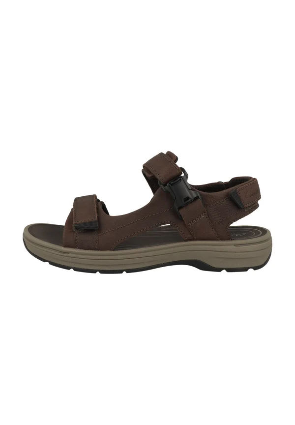 SALTWAY EDGE - Trekkingsandale - dark brown leather