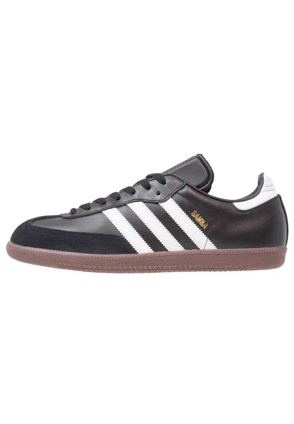 SAMBA - Fußballschuh Halle - black/run white