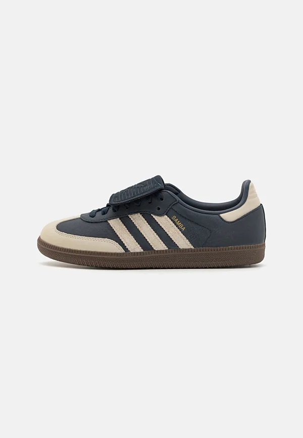 SAMBA LT W - Sneaker low - aurora ink/cream white/gold metallic
