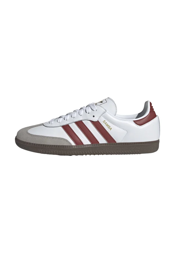 SAMBA OG - Sneaker low - cloud white   preloved ruby   clear granite