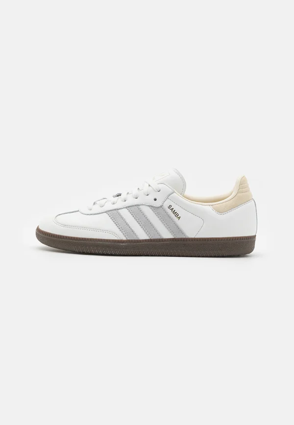 SAMBA OG - Sneaker low - core white/grey two/cream white