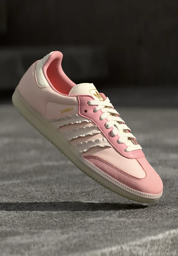 SAMBA OG - Sneaker low - quartz/off white/mauve