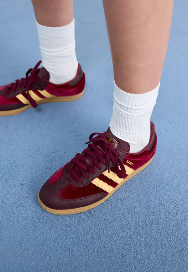 SAMBA OG - Sneaker low - shadow red/maroon/gum