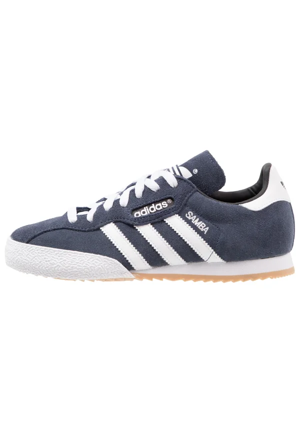 SAMBA SUPER SUEDE - Sneaker low - marine/running white