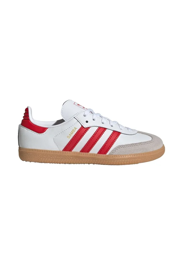 SAMBA UNISEX - Sneaker low - cloud white better scarlet gum
