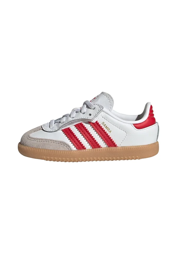 SAMBA UNISEX - Sneaker low - cloud white/better scarlet gum