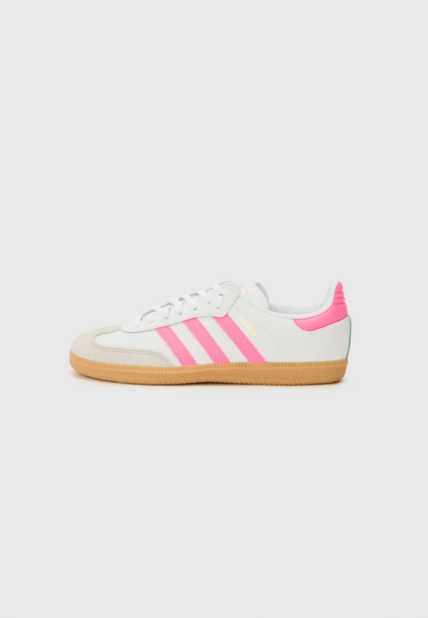 SAMBA UNISEX - Sneaker low - cloud white/lucid pink/gum