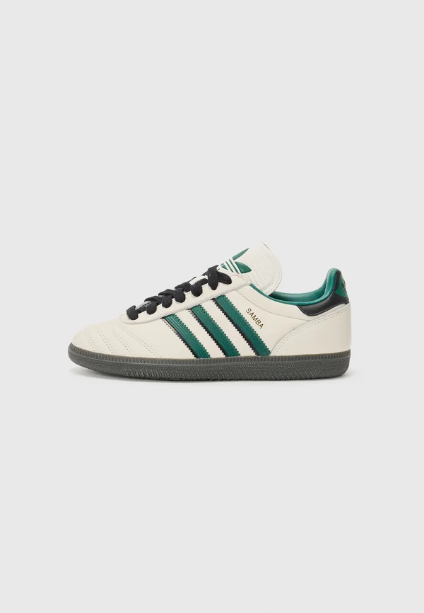 SAMBA UNISEX - Sneaker low - core white/collegiate green/carbon