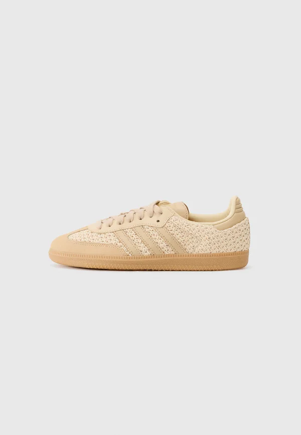 SAMBA UNISEX - Sneaker low - sand strata/magic beige/gum