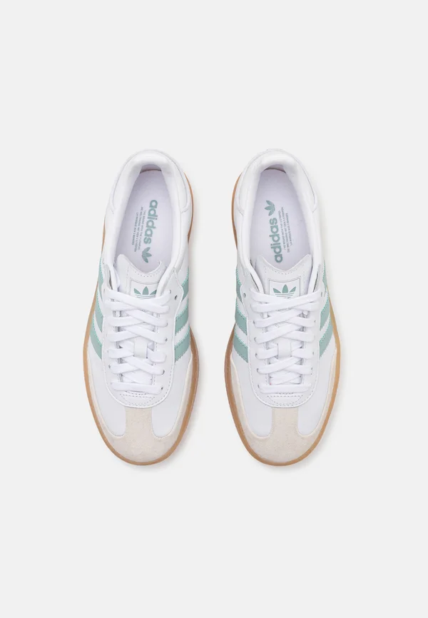 SAMBAE - Sneaker low - footwear white/wonder blue/off white