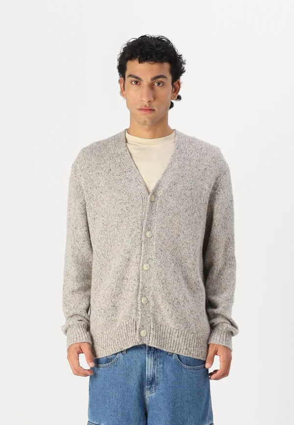 SAMEHDI CARDIGAN - Strickjacke - beige
