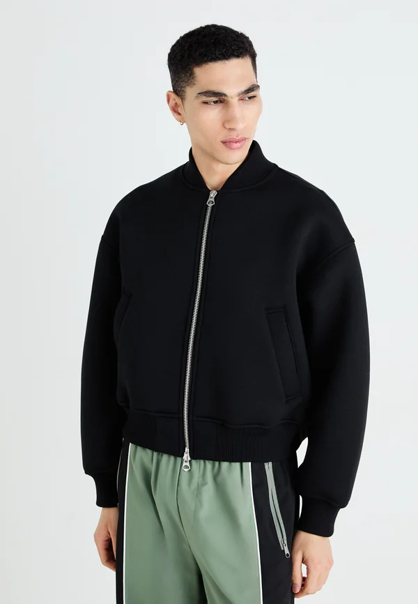 SAMMY JACKET - Sweatjacke - black dark
