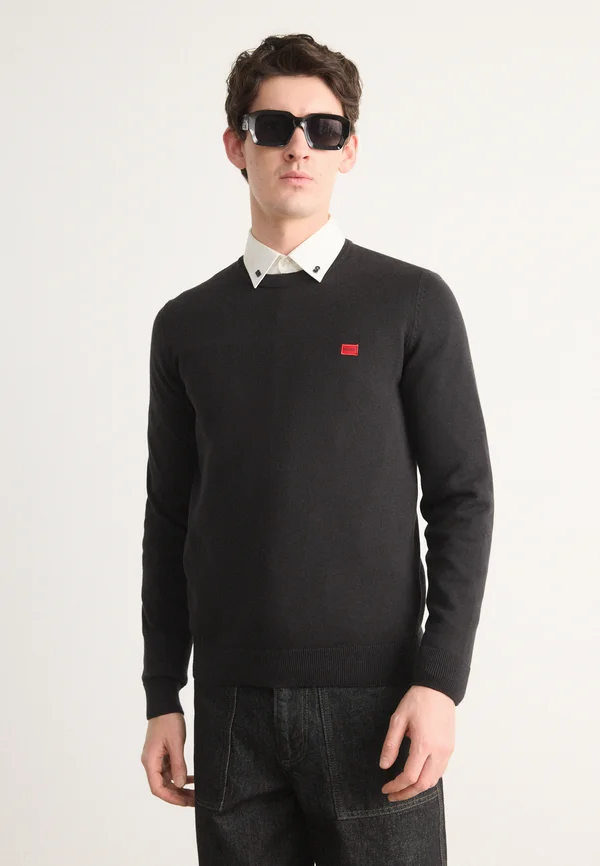 SAN CASSIUS-C1 - Strickpullover - black