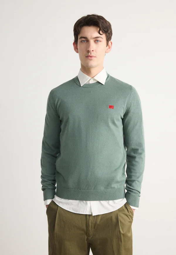 SAN CASSIUS-C1 - Strickpullover - open green