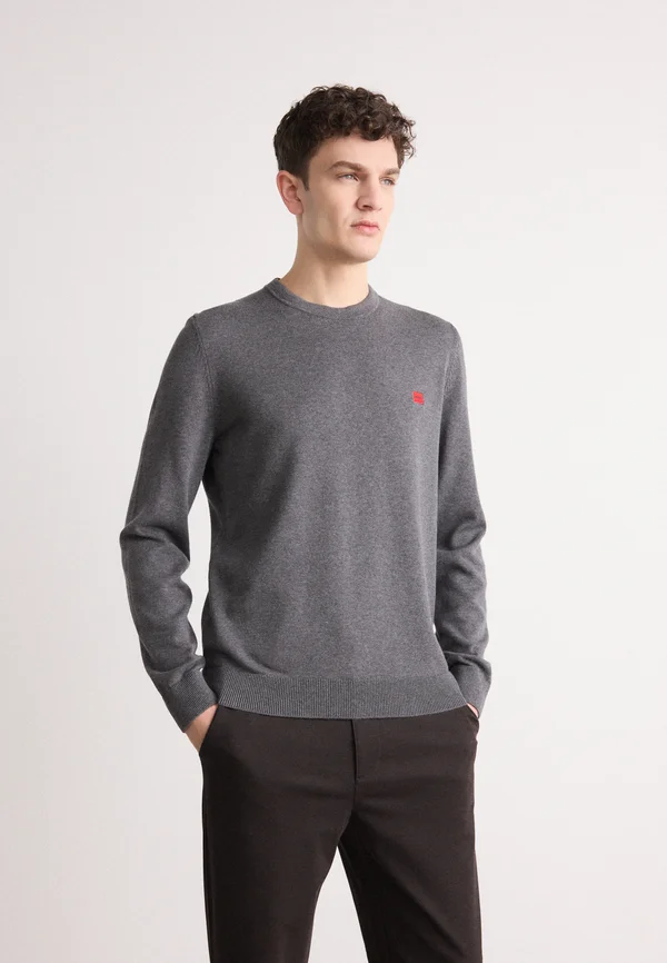 SAN CASSIUS-C1 - Strickpullover - open grey