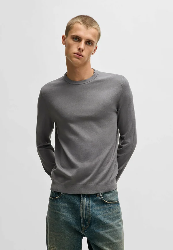 SAN CODY - Strickpullover - open grey twentysix