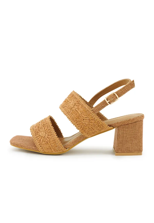 SANDALE ISELY - Riemensandalette - walnut brown