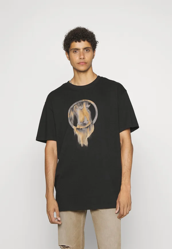 SANDS OF TIME OVERSIZED TEE - T-Shirt print - black