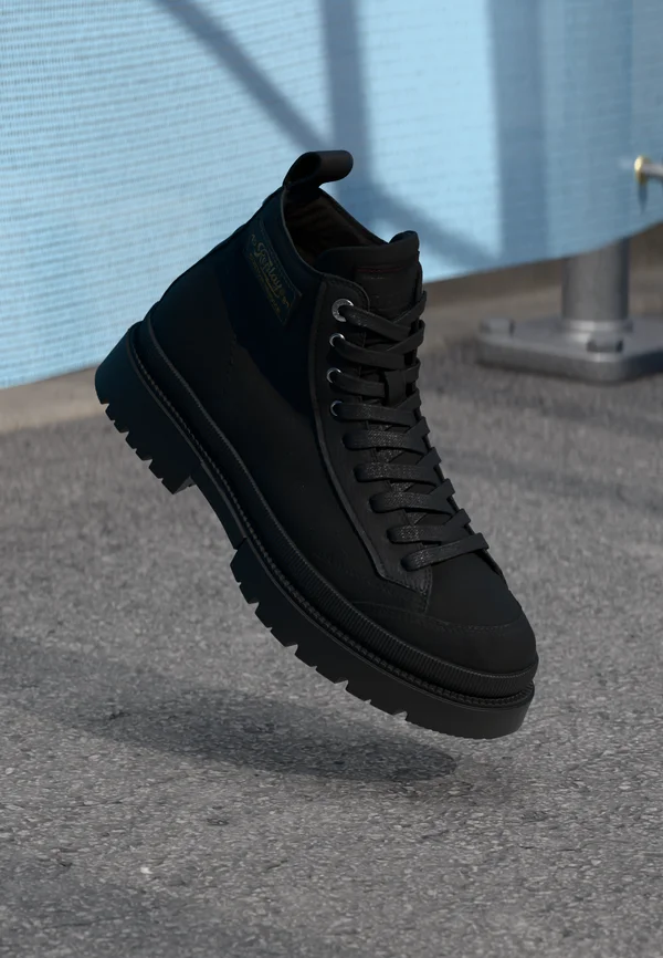 SANDTOWN MOUNT - Schnürstiefelette - black