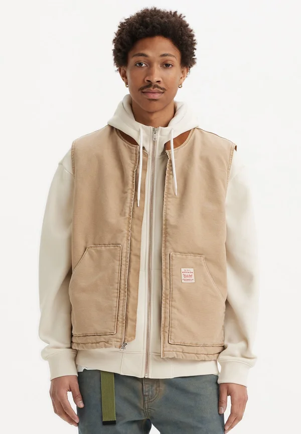 SANSOME VEST - Weste - tiger's eye