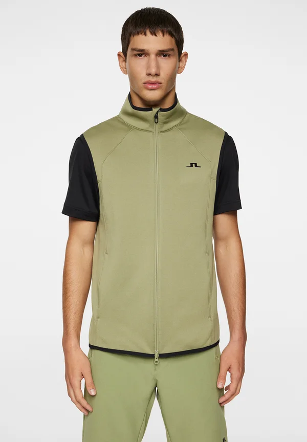 SANTINO POLARTEC - Weste - oil green
