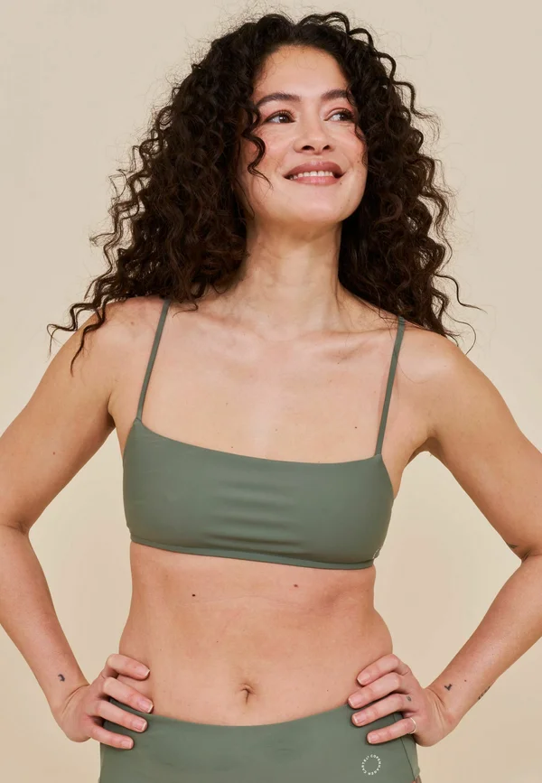 SANUR BANDEAU JUSTERBAR - Bikini-Top - army