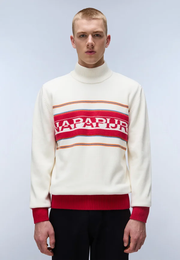 SARDONA - Strickpullover - beige dimity