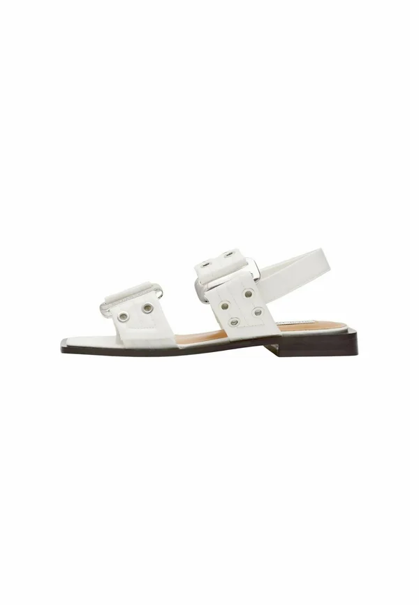 SARIA-E - Riemensandalette - white patent