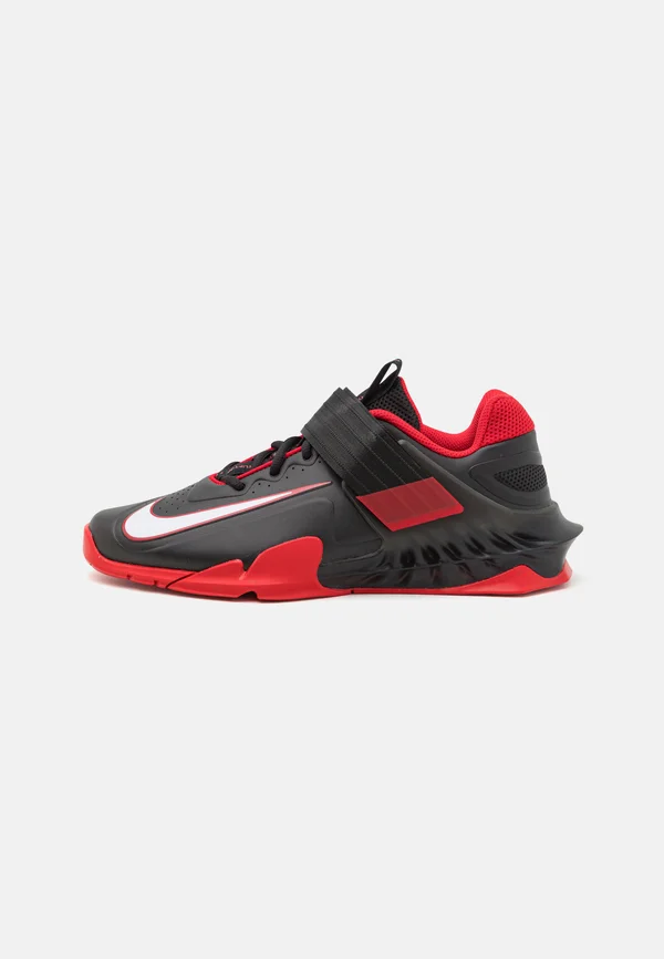 SAVALEOS UNISEX - Trainingsschuh - black/white/university red