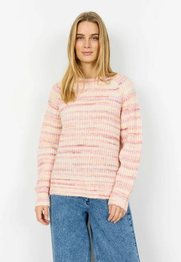 SC-BERETE 1 - Strickpullover - rose combi