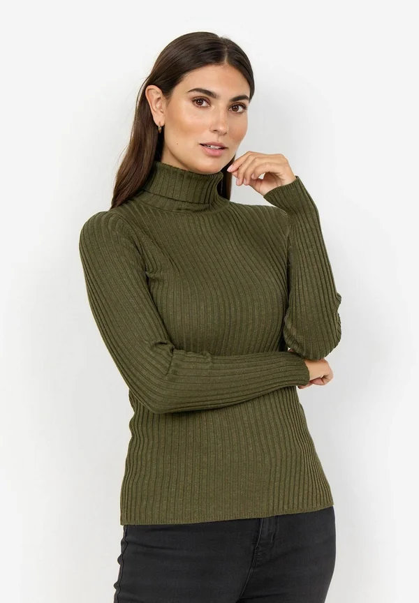 SC-DOLLIE 483 - Strickpullover - olive melange