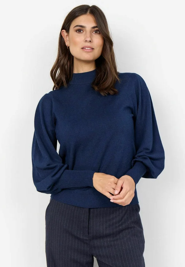 SC-DOLLIE 666 - Strickpullover - blue iris melange