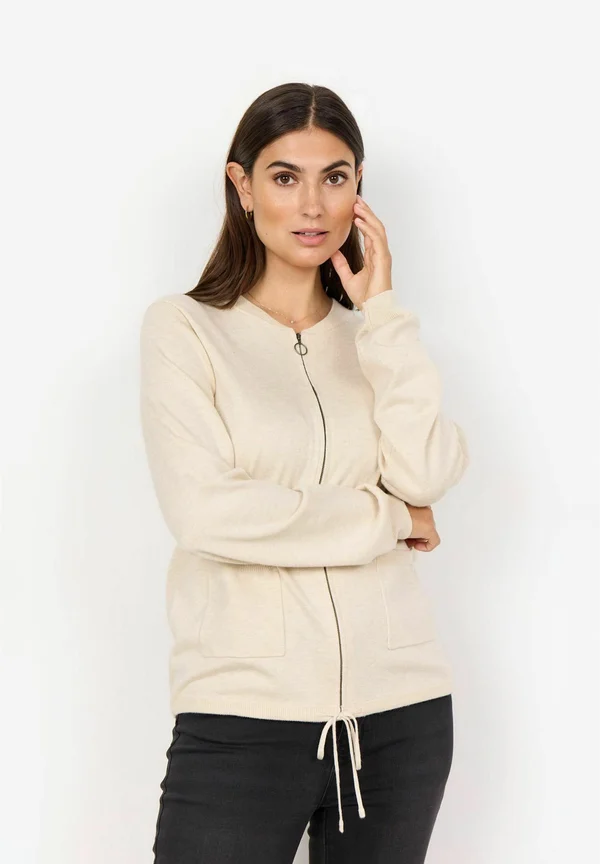 SC-DOLLIE 769 - Strickjacke - cream melange