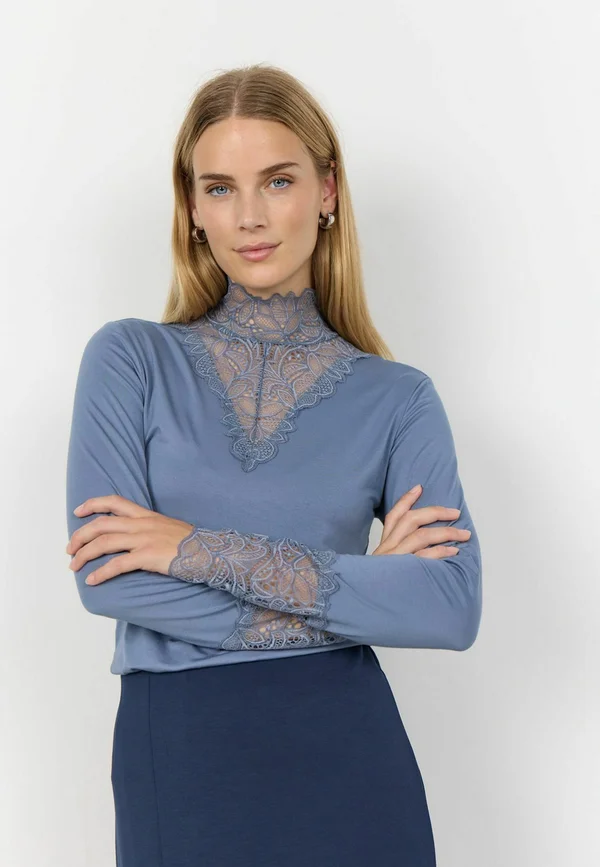 SC-MARICA 20 - Strickpullover - flint blue