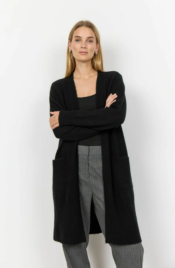 SC-NESSIE 58 - Strickjacke - 9999 black