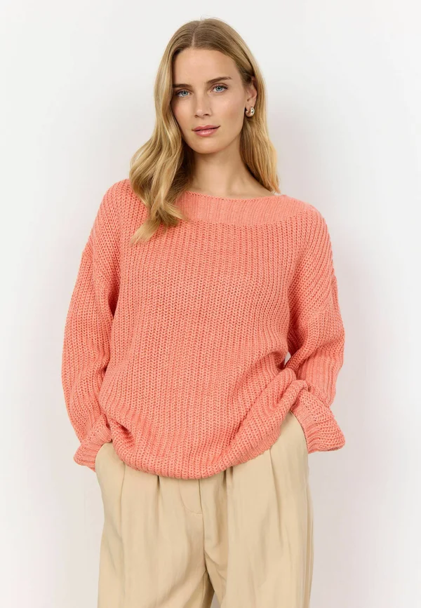 SC-REMONE 35 - Strickpullover - peach pink