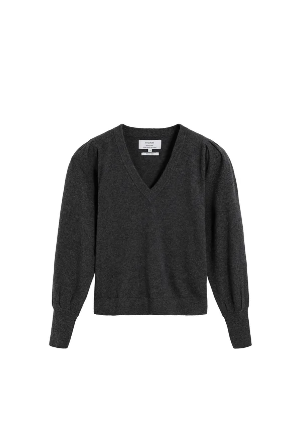 SCALPERS SCJOY V  - Strickpullover - grey melange