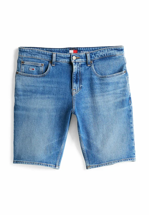 SCANTON - Jeans Shorts - denim medium