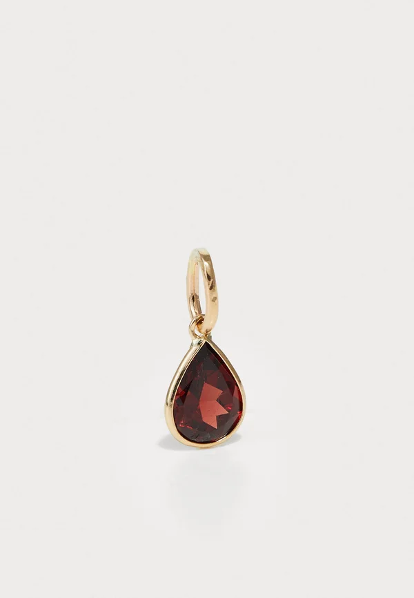 SCARLET TEARDROP CHARM - Anhänger - yellow gold-coloured