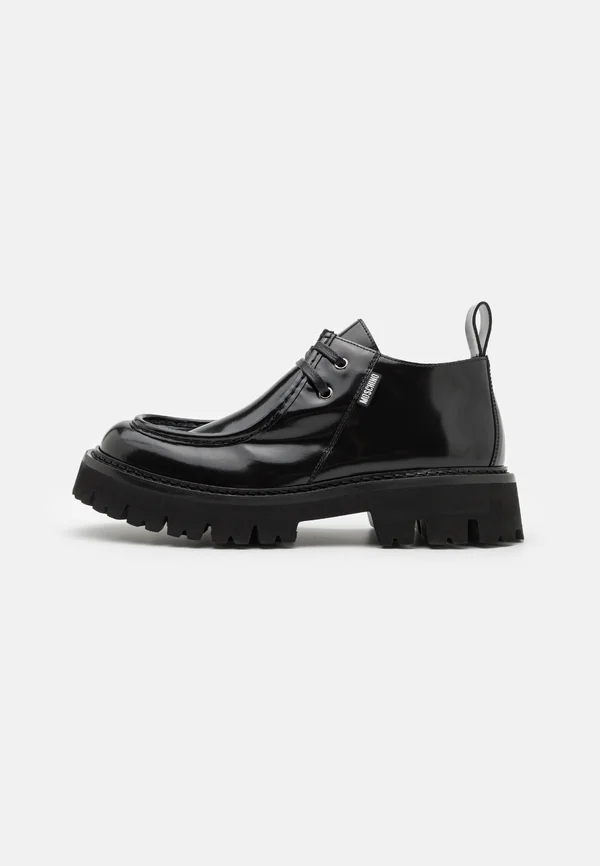 SCARPONCINO UOMO - Sportlicher Schnürer - nero
