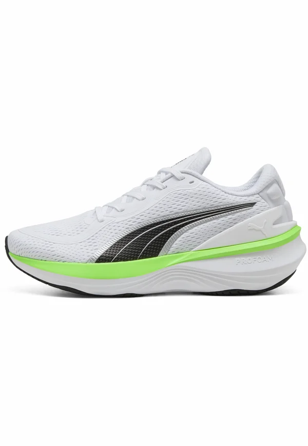 SCEND PRO 2 - Laufschuh Straße - white/black/green glare