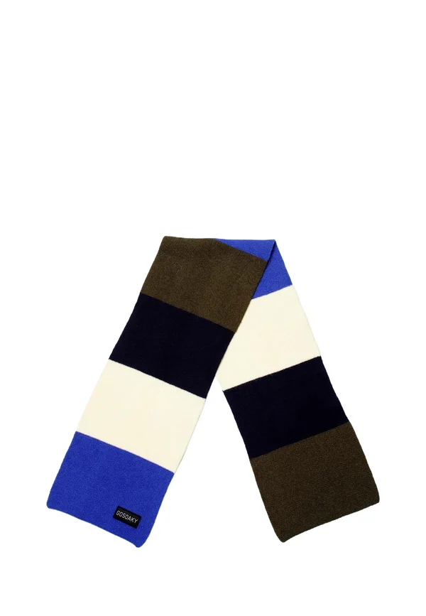 Schal - deep dark blue/multi
