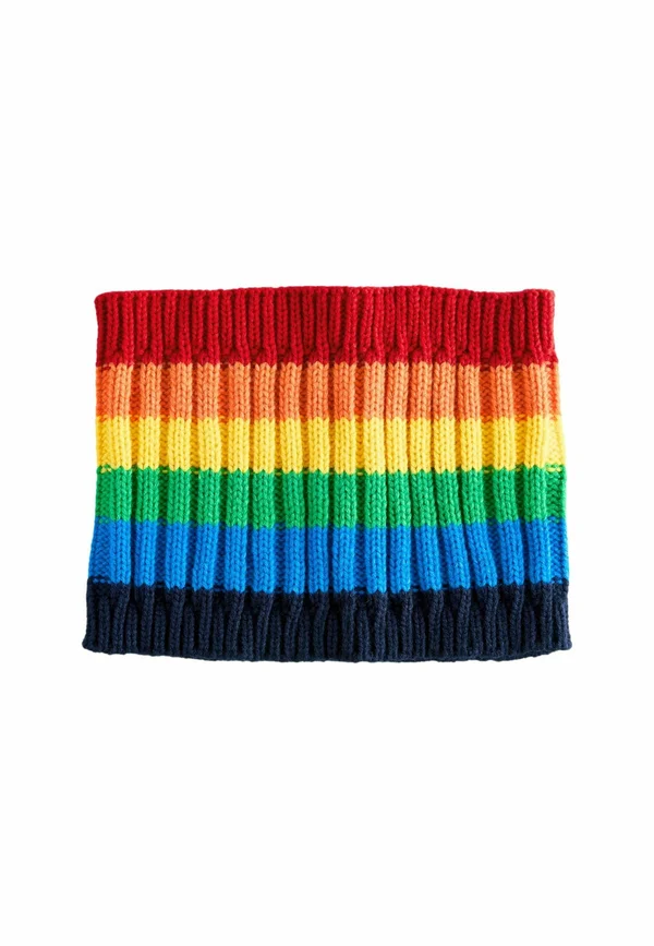 Schlauchschal - multi rainbow stripe
