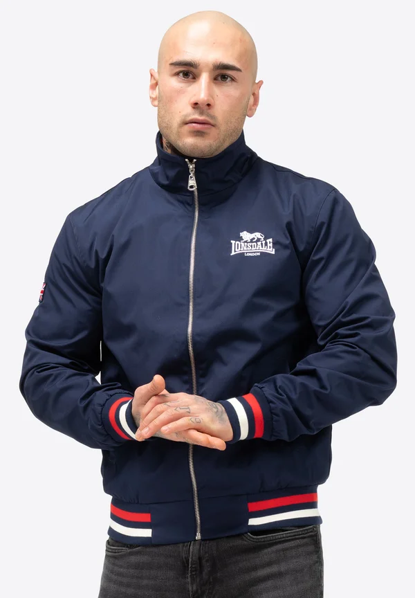 SCHMALE PASSFORM NEWDIGATE - Übergangsjacke - navy white red