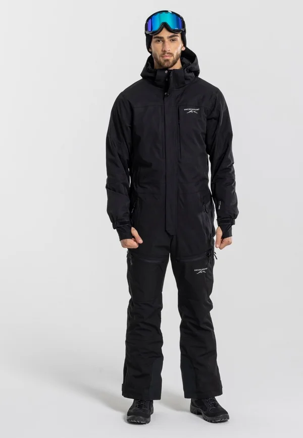 Schneeanzug - black black