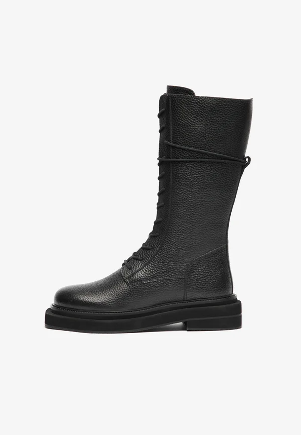 Schnürstiefel - black