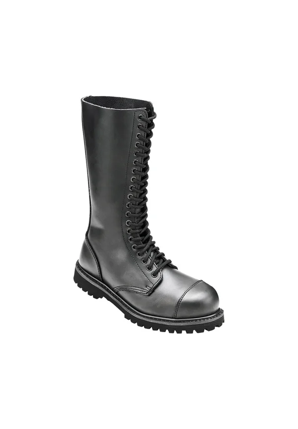 Schnürstiefel - black